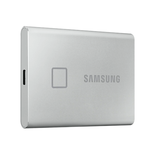 Samsung Portable SSD T7 Touch 1 TB - Silver (Photo: 5)